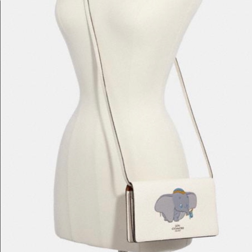 Disney X Coach Hayden Foldover Crossbody Dumbo